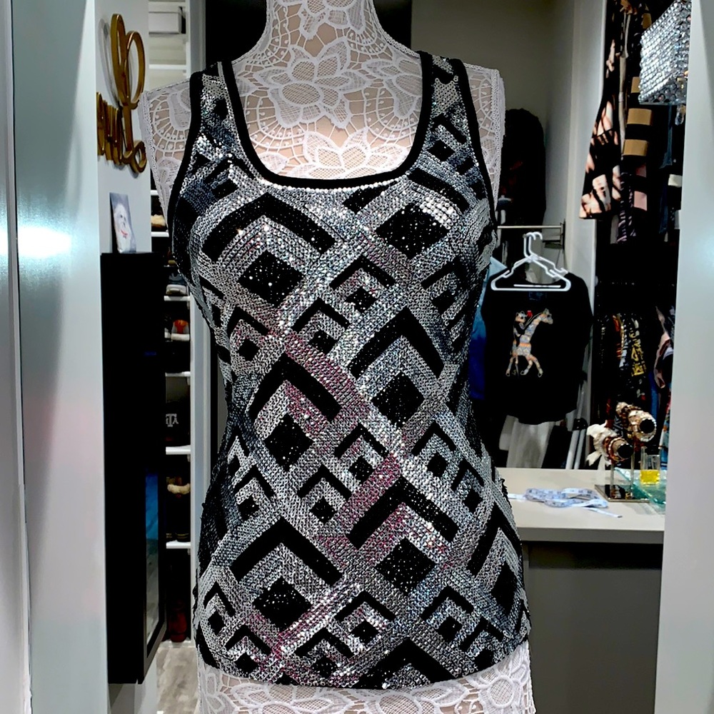 Glitzy tank